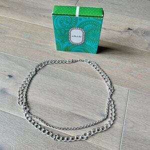 Stella and Dot Silver Chain necklace/bracelet